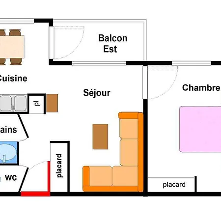 Cosy A Val Cenis Lanslebourg, 300m Des Pistes, 4/5 Personnes, Balcon, Garage Inclus - Fr-1-508-62 * Lanslebourg-Mont-Cenis